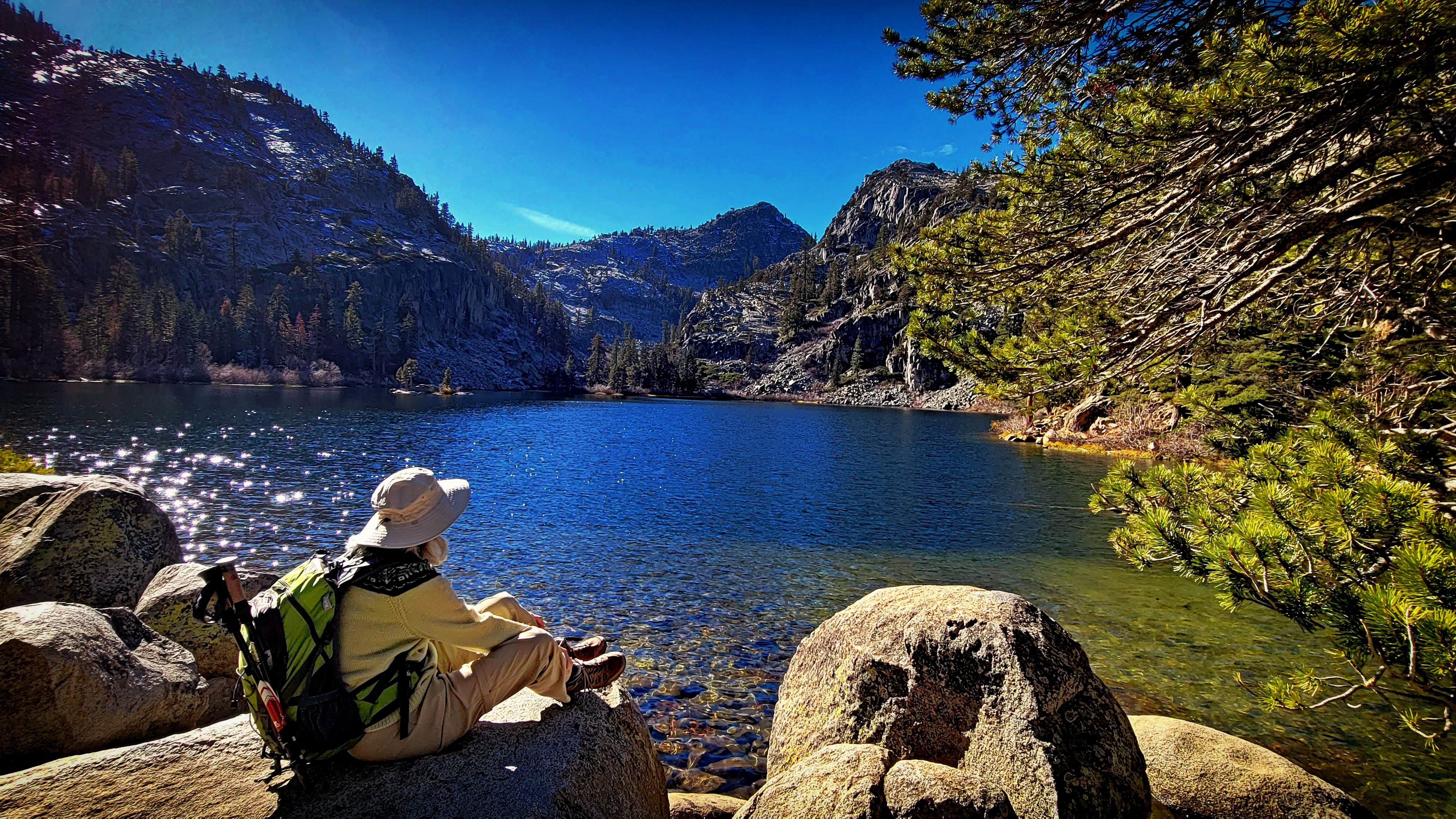 Marg at Eagle Lake